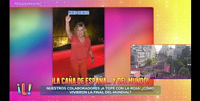 Así celebraron los colaboradores de '¡De Lunes a Viernes!' la victoria del Mundial