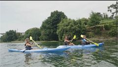 El lugar donde se une el mar con el río: Una ruta en kayak por el río Mandeo