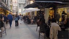 La zona ‘de marcha’ de A Coruña: “Aquí la gente sale, aunque llueva”