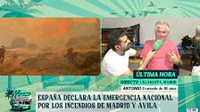 Las impactantes imágenes y duros testimonios en los incendios que azotan España: "Se nos quema nuestra vida"
