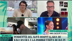 Kike Calleja cuenta cómo ha sido la visita de Isabel Pantoja a su hijo en el hospital: "Le dijo el médico que podía entrar, pero que tenía que estar tranquila"
