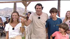 Ion Aramendi y su familia muestran su cariño por Cartagena: “Nos encanta esta tierra”