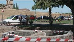 El peso excesivo en la fuente provocó que una piedra golpease a Adrián, el menor muerto en la celebración del Mundial en Ciudad Rodrigo