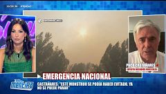 La tajante respuesta de Paco Castañares sobre cómo afrontar los incendios de Madrid y Ávila: "Contra las bombas atómicas no se puede luchar"