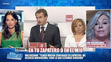 Elena Valenciano, tras hablar con Zapatero en los últimos días: "Está convencido de que va a demostrar de su inocencia"