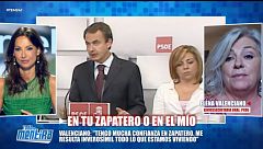 Elena Valenciano, tras hablar con Zapatero en los últimos días: "Está convencido de que va a demostrar de su inocencia"