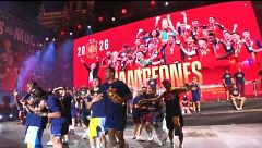 La Roja celebra su segunda estrella como auténticas superestrellas