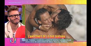 Las imágenes de Ferrán Torres y Marcos Llorente disfrutando de unas vacaciones en Ibiza