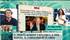 El emérito regresa a Mallorca, ocho años después, al cumpleaños de un amigo: todos los detalles, en 'El verano se mueve'