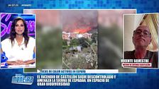 Vicente Silvestre, vecino de Artana (Castellón), donde el incendio sigue descontrolado: "Muchos vecinos están en una situación precaria"