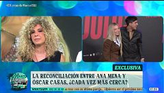 Sheila Casas aclara si Óscar Casas y Ana Mena se han reconciliado y comenta el viaje de Mario Casas y Melyssa Pinto a Namibia
