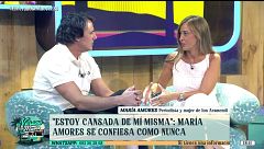 María Amores, mujer de Ion Aramendi, crítica con el contenido que crea en redes sociales: "A veces me caigo un poco mal"