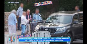 Todas las imágenes del rey emérito este fin de semana en Mallorca, al descubierto: "La reunión familiar no es casual"
