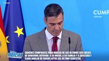 Sánchez comparece por los seis meses de Gobierno: defiende a su mujer, su familia y Zapatero y evita varios hitos del semestre