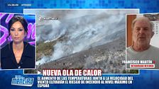 Francisco Martín, meteorólogo de Meteored: "Los fuegos son capaces de crear su propio tiempo"