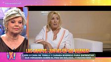 El cara a cara más esperado entre Terelu Campos y Carmen Borrego: "Voy a contar qué es lo que me ha causado un gran sufrimiento"