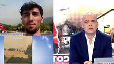 Los vecinos de La Adrada (Ávila) se sienten abandonados ante el incendio: “Entendemos que el fuego de Madrid era peligroso, pero no hemos visto ni un avión ni un helicóptero hasta que la cosa se ha puesto realmente fea”