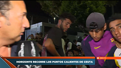 Iker Jiménez visita Ceuta y muestra, en un momento dado, la tensión que se vive en la ciudad: las imágenes, al descubierto, en ‘Horizonte’.