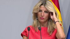 Los momentos más internacionales de Yolanda Díaz hablando inglés