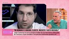 Aurelio Manzano responde molesto a Julián Contreras: "Va a ser que no te voy a pedir disculpas"