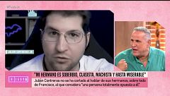 Aurelio Manzano responde molesto a Julián Contreras: "Va a ser que no te voy a pedir disculpas"