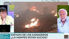 Tensión entre Inda y Rubiño por la gestión de los incendios: "Tú no me vas a dar lecciones a mí"