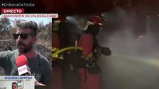 Isaac, bombero indignado de San Martín de Valdeiglesias: “La gente quedándose sin casa y la UME sentados en los caminos comiendo”