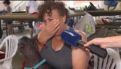 Alivio y alegría entre los vecinos que vuelven a sus casas tras ser evacuados por el incendio de Toledo: "No sabíamos lo que había aquí"