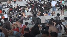 Ceuta, la imagen del colapso y del descontrol: "Esto es calamitoso, una emergencia social"