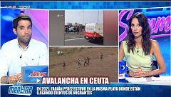 Fabián Pérez cuenta en 'Todo es mentira' la principal diferencia entre la llegada de inmigrantes a Ceuta que tuvo lugar en 2021 y la de ahora