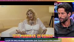 Techi recuerda los rumores que surgieron sobre un supuesto romance con Canales Rivera y este reacciona