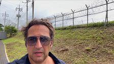 Iker Jiménez informa desde la zona desmilitarizada de Corea: “No es fácil grabar aquí”