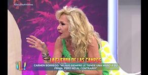 Rosa Benito recuerda a José María Almoguera lo que decía María Teresa Campos de él