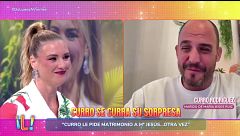 María Jesús Ruiz recibe una especial sorpresa de su pareja, Curro, en el plató de 'De Lunes a Viernes con petición incluida