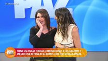 Paz Padilla se reencuentra emocionada con Tamara: "Yo era jurado en un concurso al que fuiste de niña"