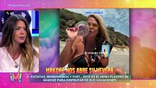 Laura Matamoros recuerda sus vacaciones con Makoke al ver sus imágenes en la playa: “Eso no lo hacíamos”