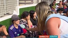 Inmigrante recién llegada desde Marruecos a Ceuta: "He llegado nadando durante dos días"