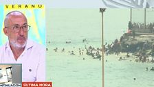 La barrera flotante de Ceuta se rompe 48 horas después de instalarla