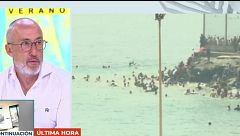 La barrera flotante de Ceuta se rompe 48 horas después de instalarla