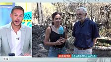 Axel, dueño de un jardín calcinado: "El fuego ha convertido en cenizas mis 1.700 árboles"
