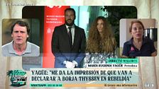 María Eugenia Yagüe, sobre la deuda millonaria de Borja Thyssen: "No hay ningún litigio con el banco"