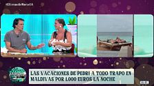 Las vacaciones de lujo de Pedri en Maldivas en un resort de lujo por 1.000 euros la noche: todos los detalles