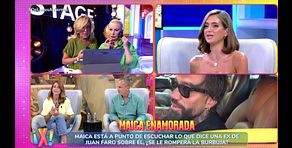 Karmele y Lydia Lozano escuchan las confesiones de una expareja de Juan Faro: "Dice que tuvo una relación complicada"