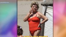 Las imágenes de Terelu Campos en bañador disfrutando del verano