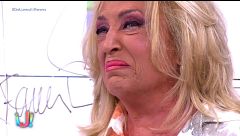 Las lágrimas de Lydia Lozano al recordar el momento en el que se tuvo que ir de Mediaset: "Son muchos años, es mi casa"