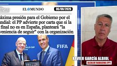 Xavier García Albiol, sobre la final del Mundial 2030: “Si la elección se produce con Pedro Sánchez en el Gobierno, seguro que la perdemos”