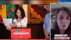 Andrea Levy defiende a Ayuso por la polémica del ático: “No tiene una residencia oficial como otras autoridades”