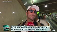 David Bustamante, sobre el fallecimiento del padre de Paula Echevarría: "Ha sido mi suegro durante muchos años, es una pena muy grande"