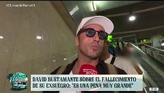 David Bustamante, sobre el fallecimiento del padre de Paula Echevarría: "Ha sido mi suegro durante muchos años, es una pena muy grande"