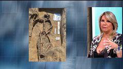 Hallan los restos de un cuerpo enterrado junto a dos cabezas humanas